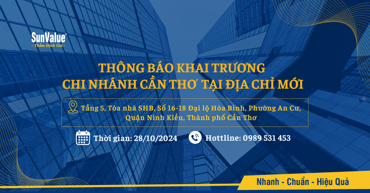 THÔNG BÁO KHAI TRƯƠNG CHI NHÁNH CẦN THƠ TẠI ĐỊA CHỈ MỚI