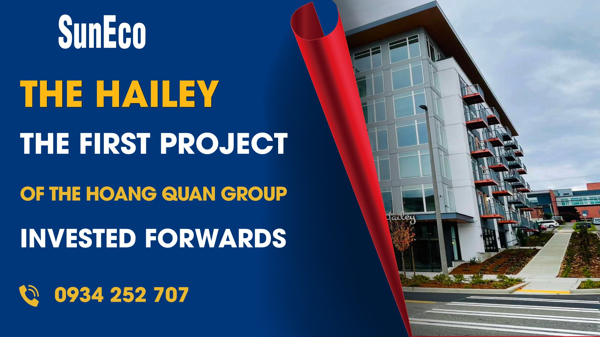 THE HAILEY - THE FIRST PROJECT OF THE HOANG QUAN GROUP INVESTED FORWARDS