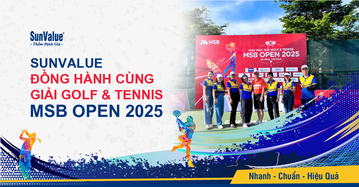 SUNVALUE ĐỒNG HÀNH CÙNG GIẢI GOLF & TENNIS MSB OPEN 2025