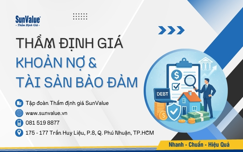 SunValue – Thẩm định giá khoản nợ và tài sản bảo đảm, giải pháp tối ưu cho ngân hàng xử lý nợ xấu 