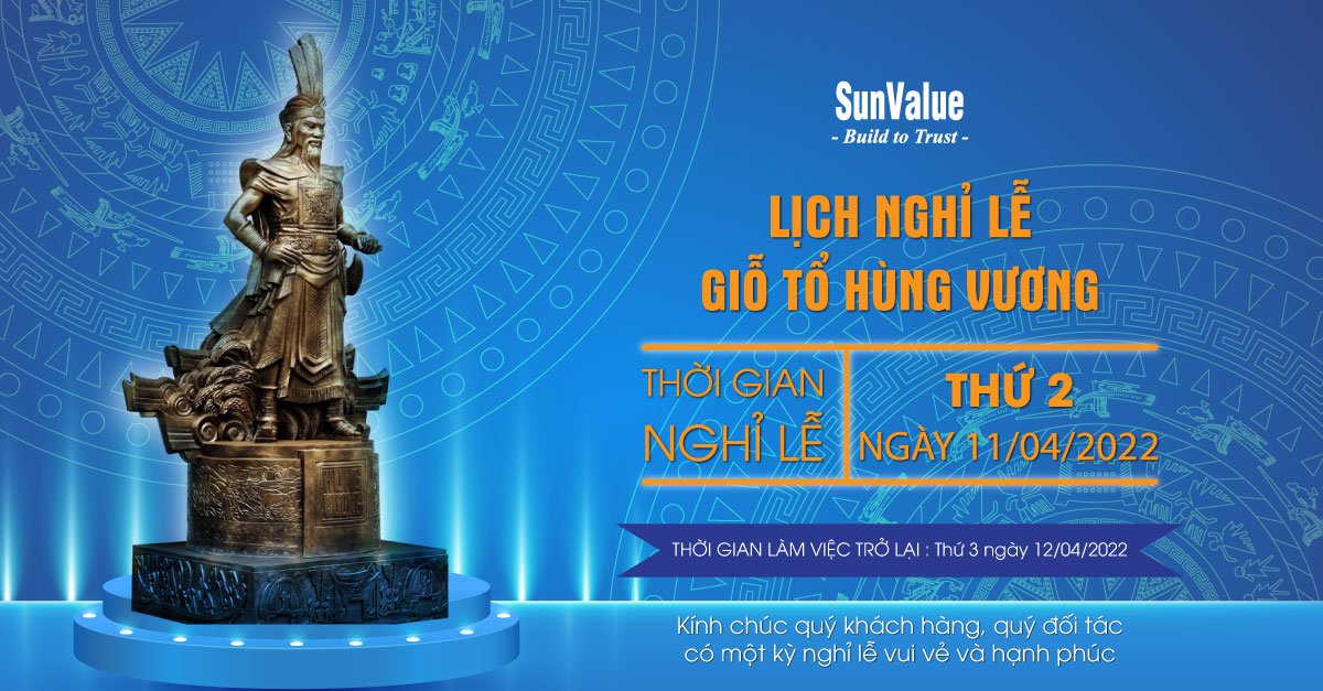 THÔNG BÁO NGHỈ LỄ GIỖ TỔ HÙNG VƯƠNG 2021