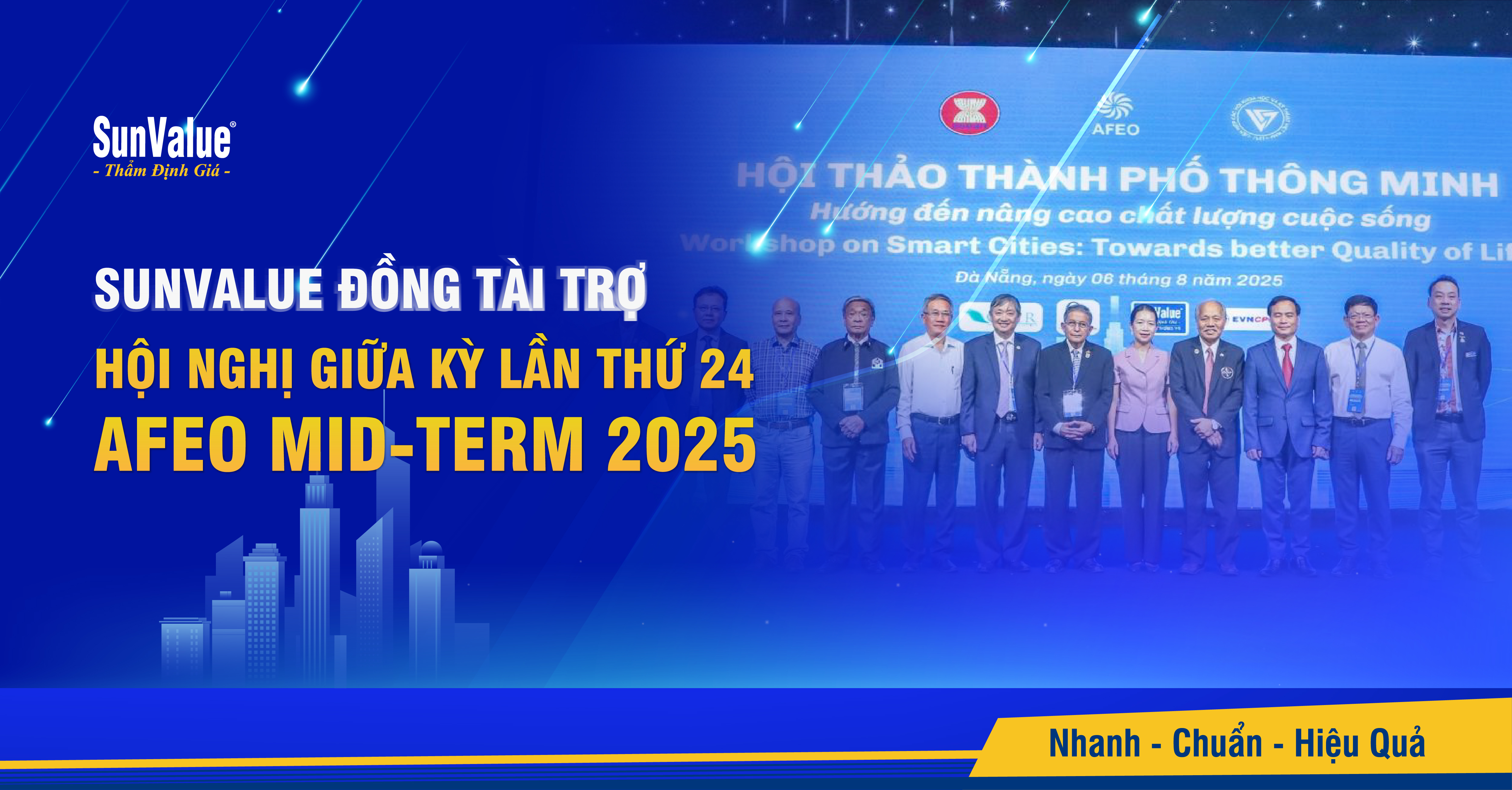 SUNVALUE ĐỒNG TÀI TRỢ HỘI NGHỊ GIỮA KỲ LẦN THỨ 24 AFEO MID‑TERM 2025