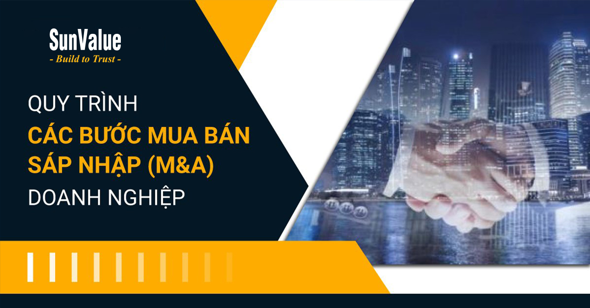 QUY TRÌNH MUA BÁN, SÁP NHẬP DOANH NGHIỆP (M&A)