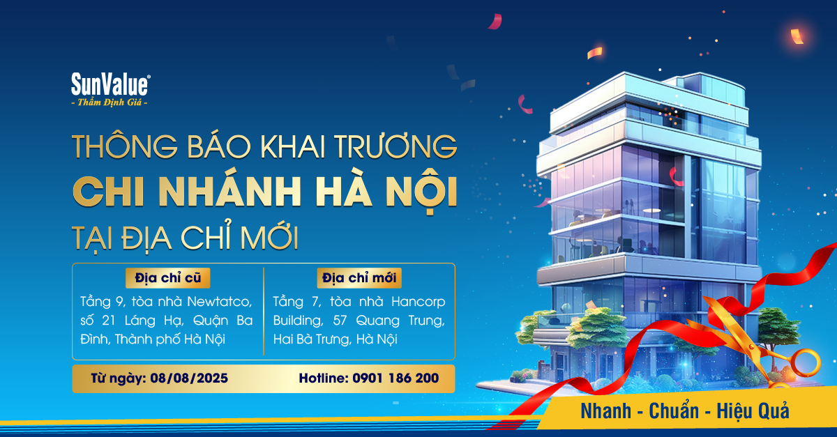 THÔNG BÁO KHAI TRƯƠNG CHI NHÁNH HÀ NỘI TẠI ĐỊA CHỈ MỚI