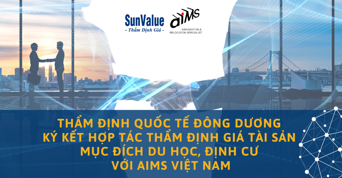 INA HỢP TÁC THẨM ĐỊNH GIÁ TÀI SẢN VỚI AIMS VIỆT NAM