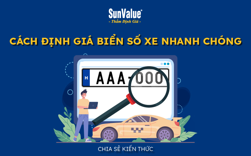 Cách định giá biển số xe