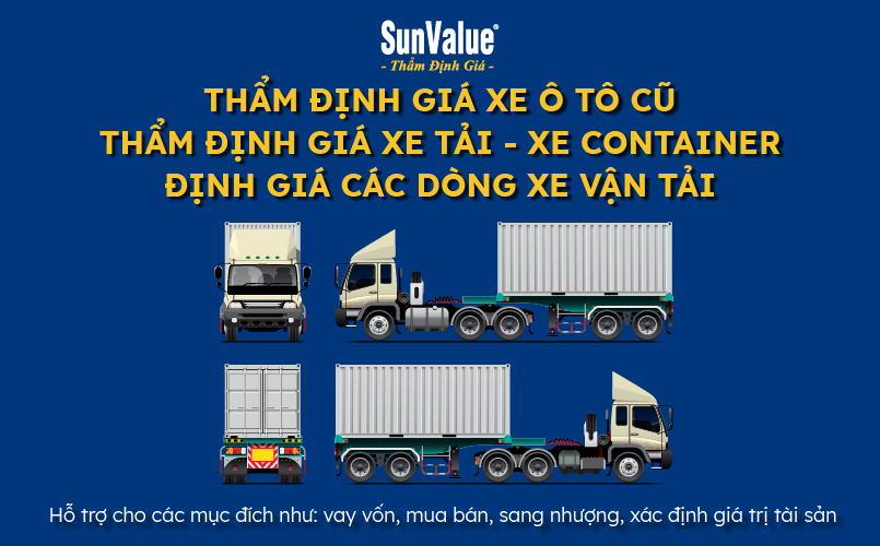 Dịch vụ thẩm định giá xe ô tô SunValue