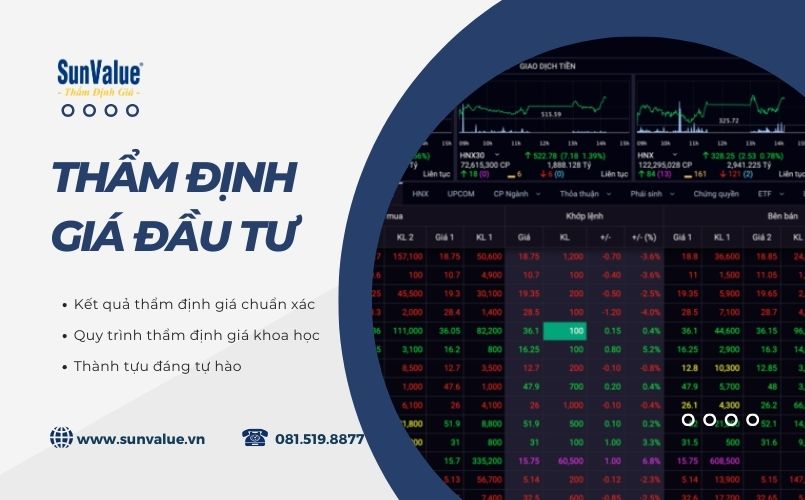 Định giá cổ phiếu, chứng khoán chuẩn xác, hỗ trợ quyết định đầu tư hiệu quả với SunValue