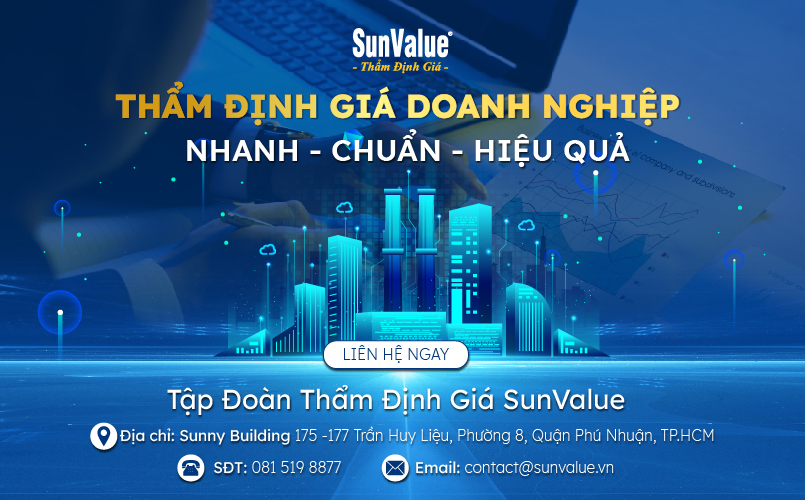 SunValue - Đơn vị thẩm định giá doanh nghiệp uy tín nhất hiện nay 