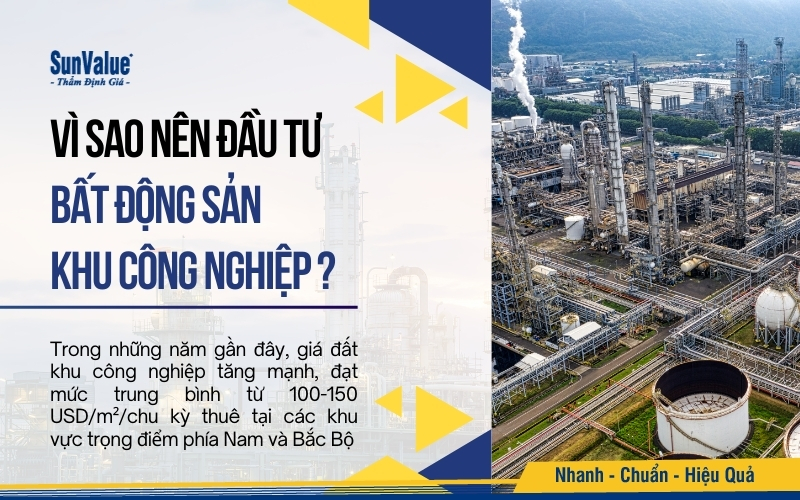Việc đầu tư bất động sản khu công nghiệp cũng đang trở thành xu hướng