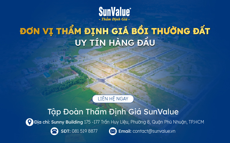 SunValue - Công ty thẩm định giá đất bồi thường uy tín hàng đầu thị trường