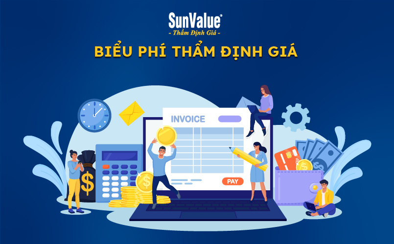 Biểu phí thẩm định giá 