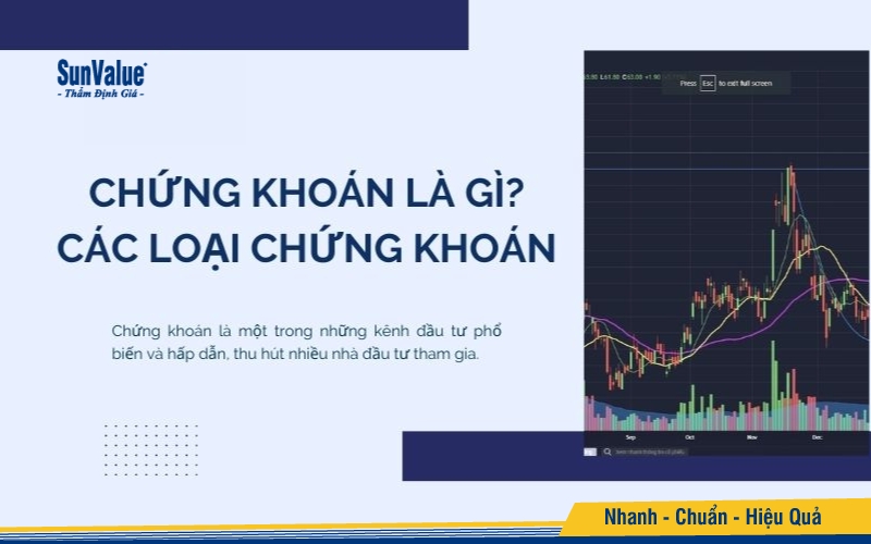 Chứng khoán là công cụ tài chính có thể giao dịch