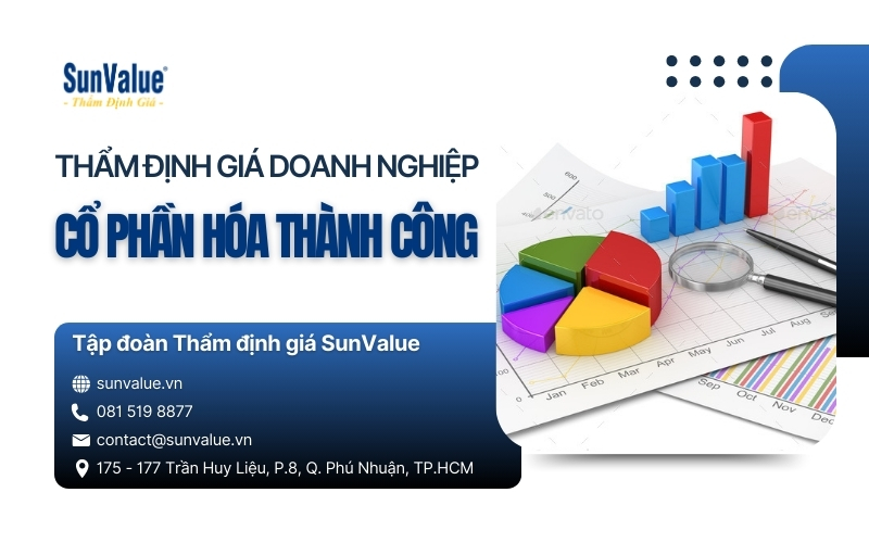 Dịch vụ thẩm định giá doanh nghiệp cổ phần hóa chuyên nghiệp của SunValue