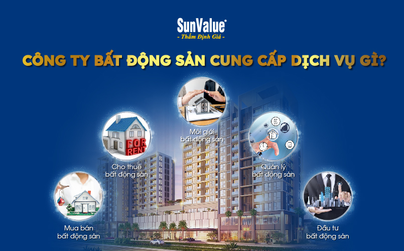 Dịch vụ của công ty bất động sản