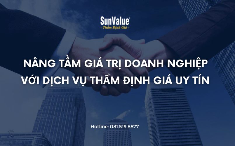 Thẩm định giá doanh nghiệp tại SunValue