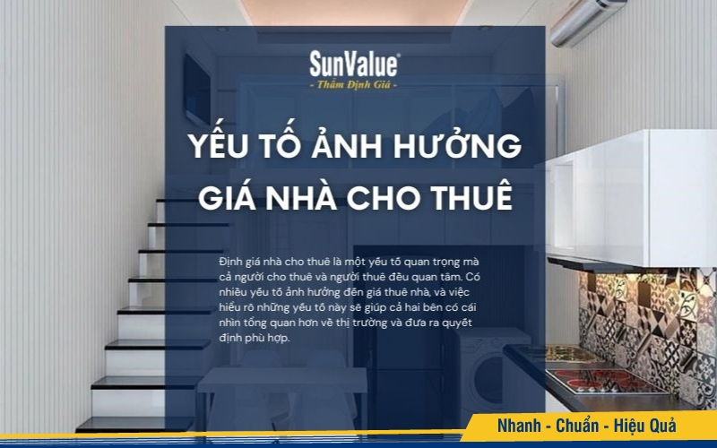 Định giá nhà cho thuê là một yếu tố quan trọng mà cả người cho thuê và người thuê đều quan tâm