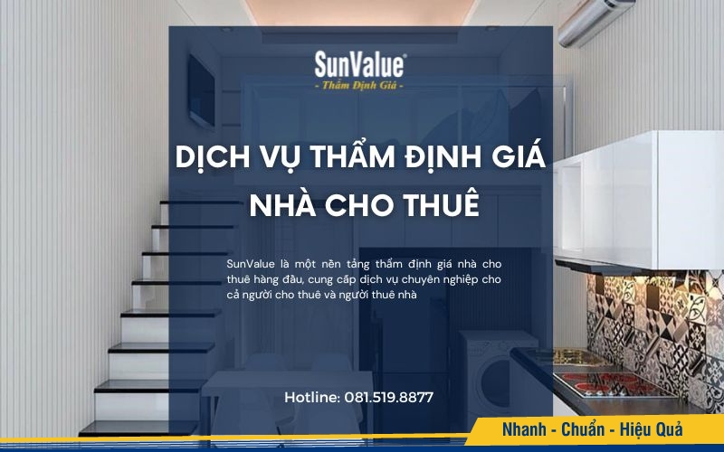SunValue là doanh nghiệp thẩm định giá nhà cho thuê hàng đầu