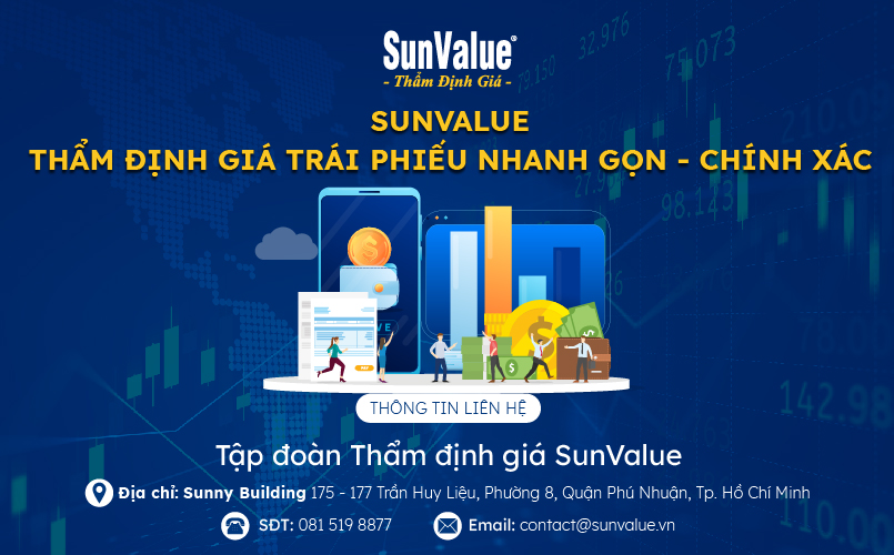 SunValue - Đơn vị thẩm định giá trái phiếu nhanh chóng, chính xác