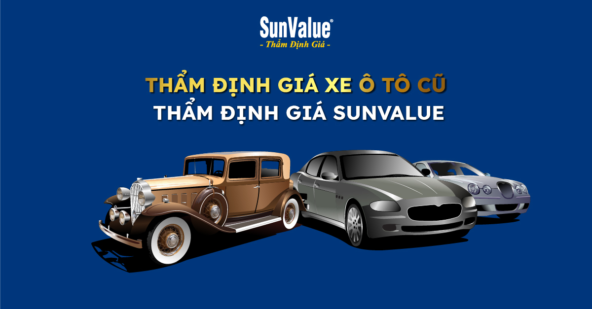 Thẩm định giá xe ô tô cũ - SunValue