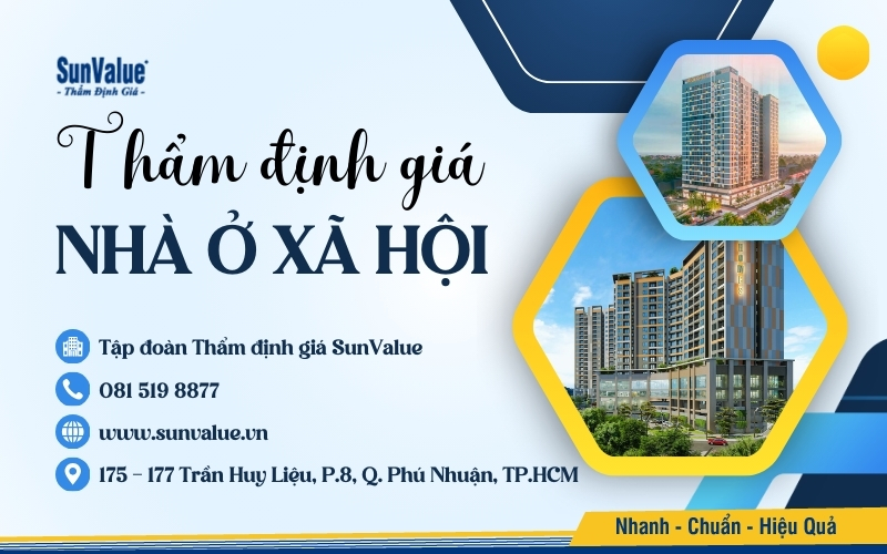 SunValue là đơn vị chuyên cung cấp dịch vụ thẩm định giá dự án nhà ở xã hội chính xác, nhanh chóng