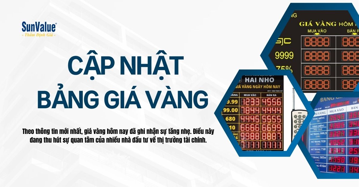 Giá vàng hôm nay