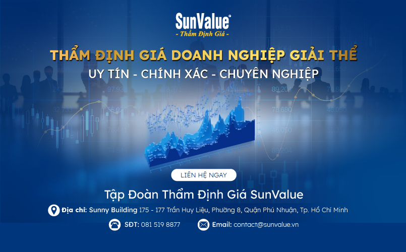SunValue - Đơn vị thẩm định giá doanh nghiệp giải thể uy tín hàng đầu