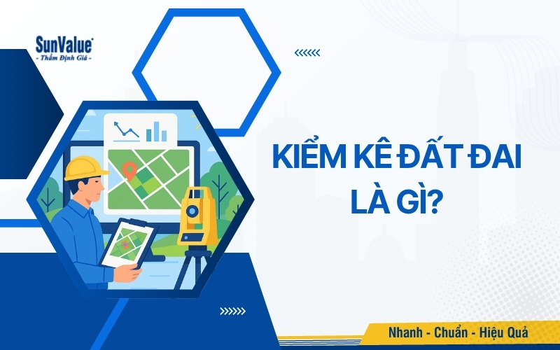 Kiểm kê đất đai là việc Nhà nước tổ chức điều tra, tổng hợp, đánh giá trên hồ sơ địa chính và thực địa về hiện trạng sử dụng đất