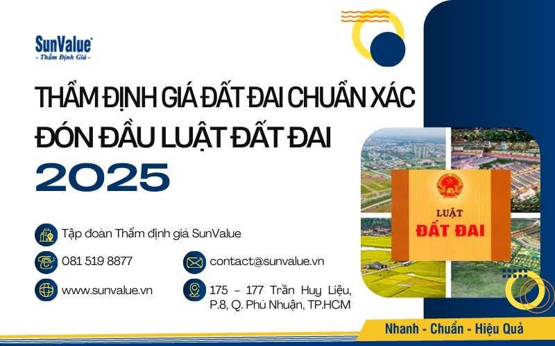 Với hơn 23 năm kinh nghiệm, SunValue tự hào là đơn vị thẩm định giá bất động sản hàng đầu tại Việt Nam