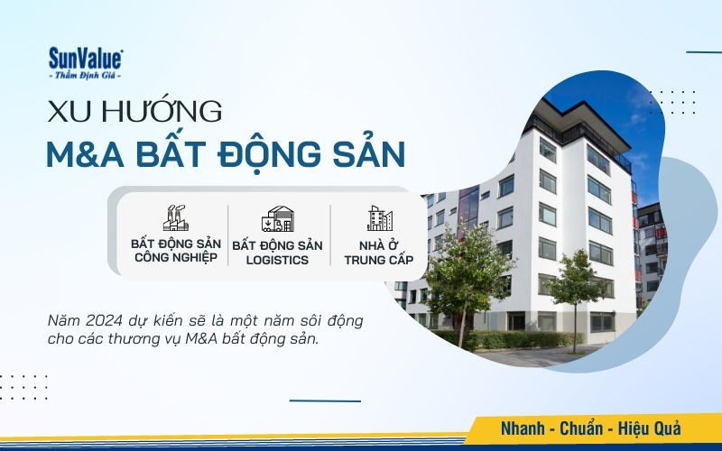 Xu hướng M&A bất động sản 2024