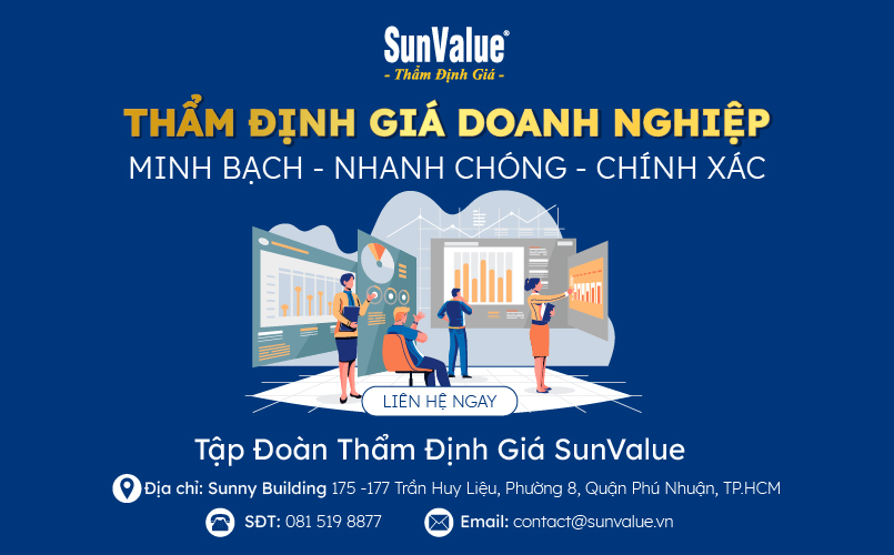 SunValue - Đơn vị thẩm định giá doanh nghiệp uy tín nhất hiện nay