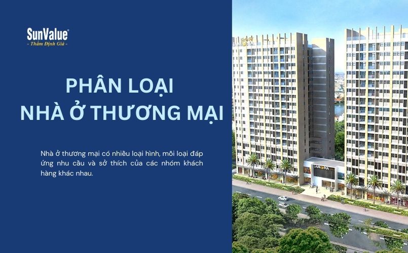 Nhà ở thương mại có nhiều loại hình đáp ứng nhu cầu và sở thích của các nhóm khách hàng 