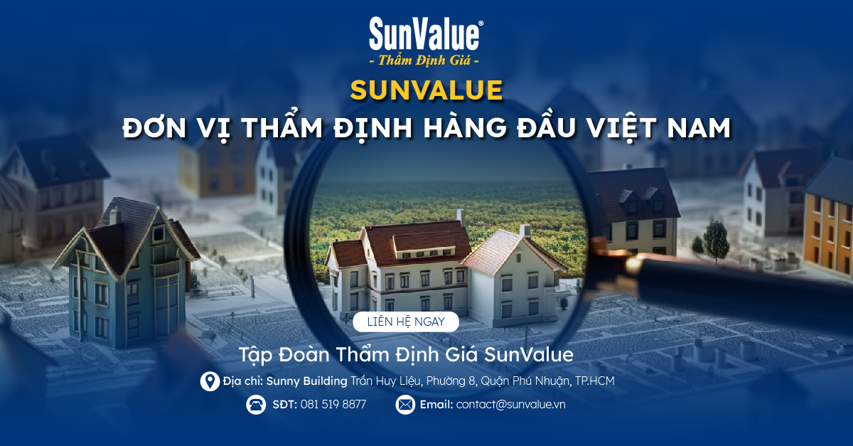 Sunvalue - đơn vị thẩm định giá hàng đầu Việt Nam