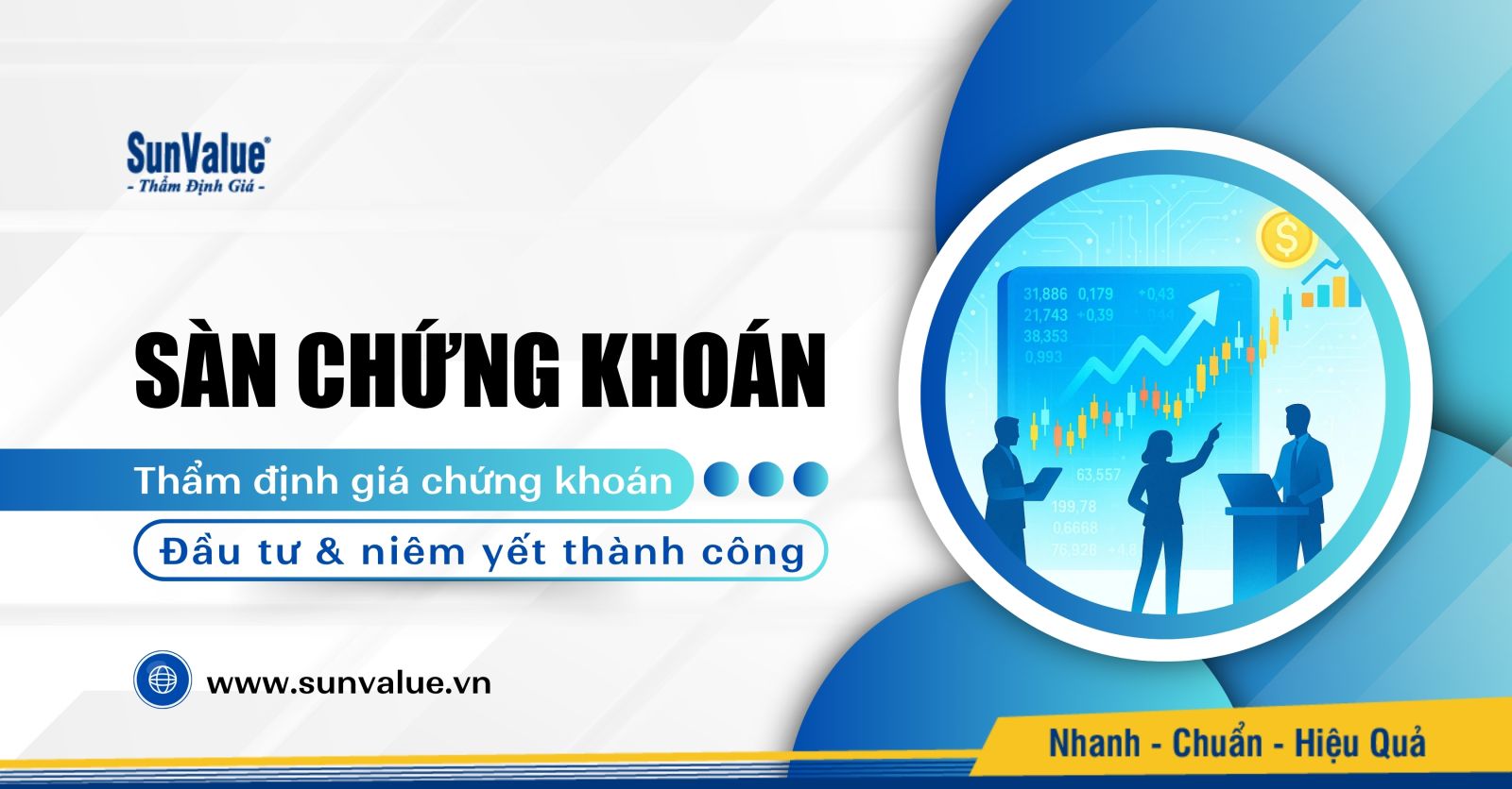 Sàn chứng khoán là nơi mà các nhà đầu tư, doanh nghiệp giao dịch mua bán các loại chứng khoán