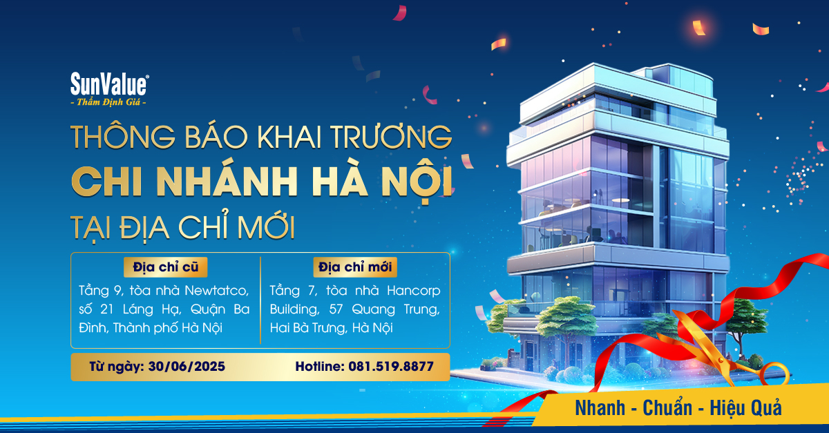 SunValue thông báo khai trương chi nhánh Hà Nội tại địa chỉ mới