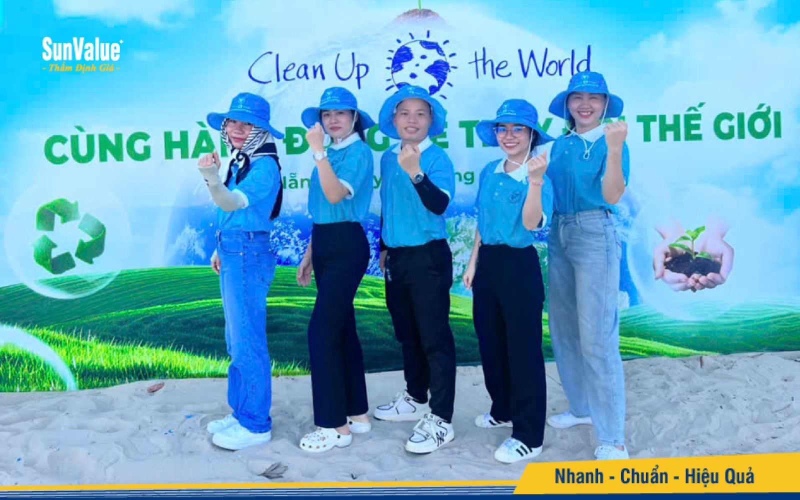 SunValue Chi nhánh Đà Nẵng tích cực tham gia hoạt động vì môi trường