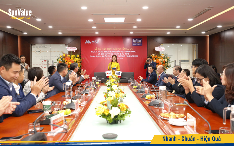 Lễ ký kết hợp tác chiến lược giữa MSB và SunValue