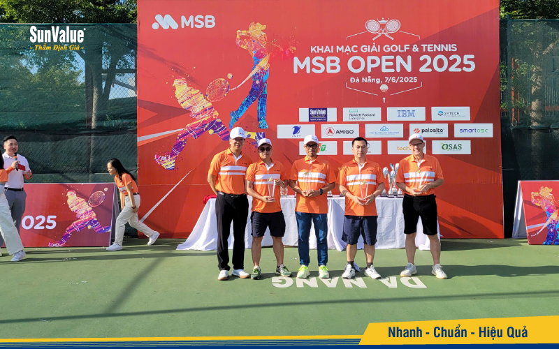 MSB Open 2025 gồm hai bộ môn thi đấu chính là Golf và Tennis