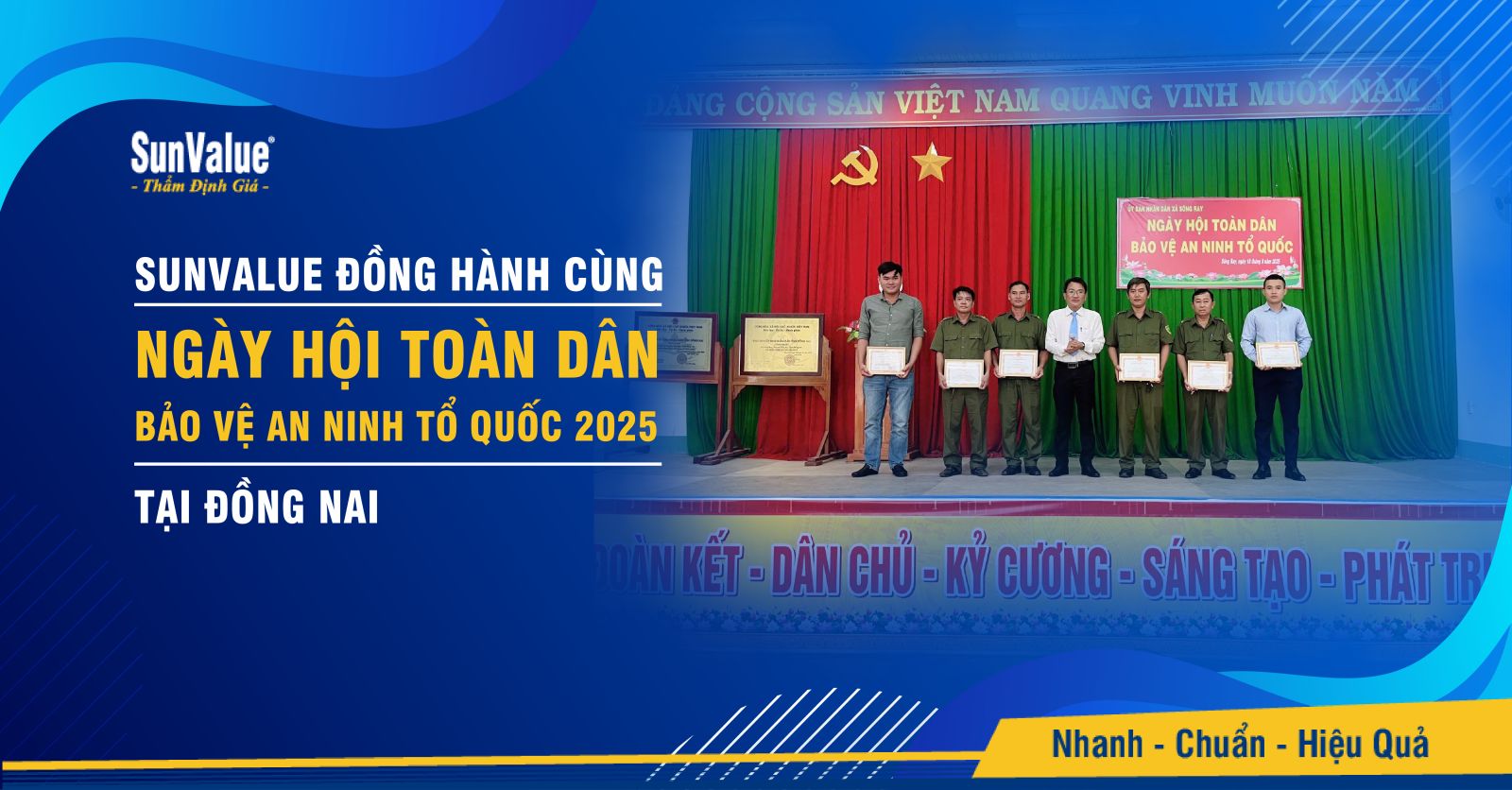 SunValue vinh dự đồng hành, tài trợ cho chương trình “Ngày hội toàn dân bảo vệ an ninh Tổ quốc” năm 2025