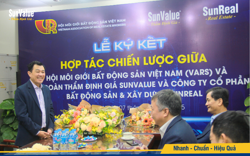 Đại diện lãnh đạo SunValue chia sẻ tại sự kiện