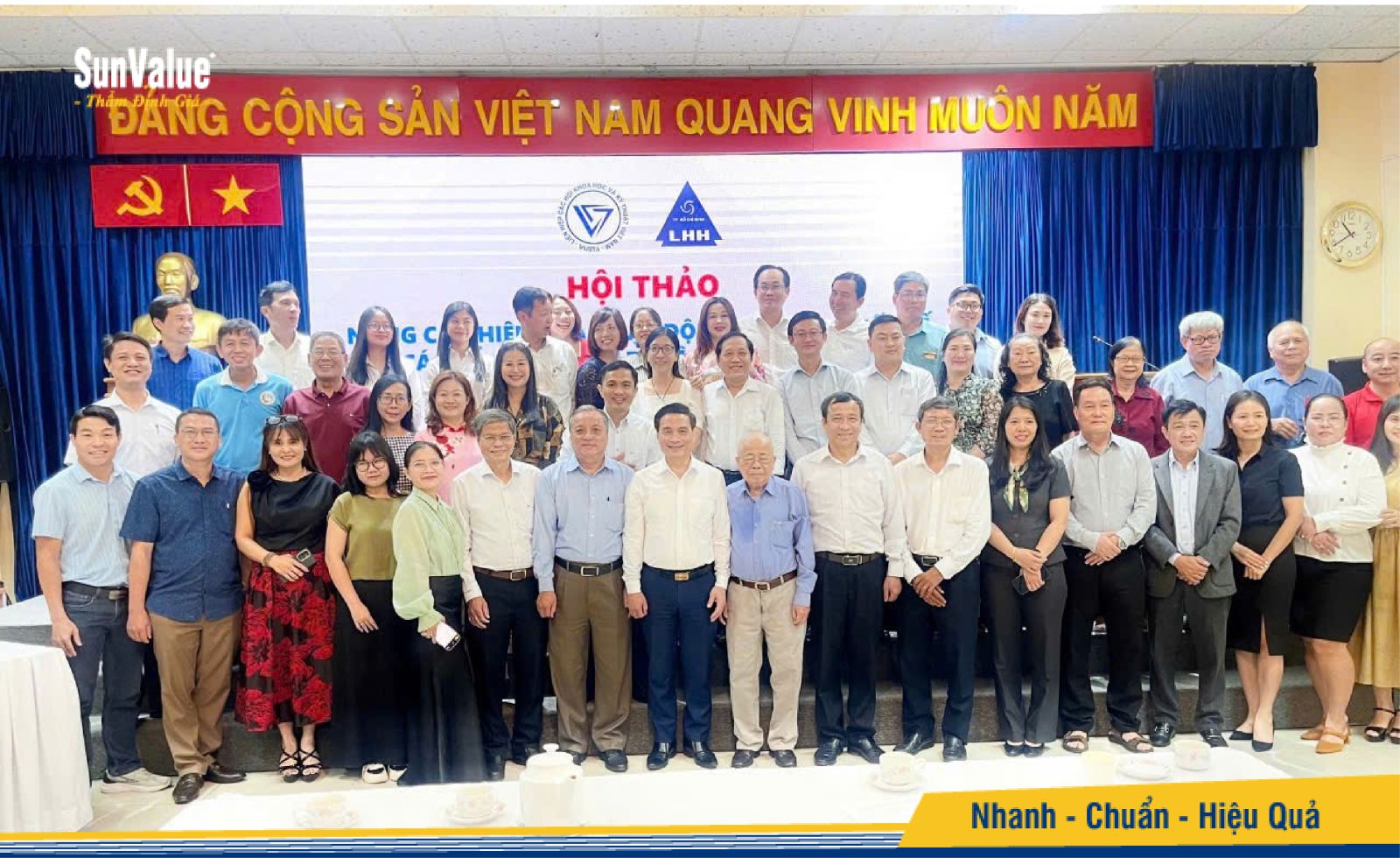 Tham dự hội thảo lần này, đại diện SunValue khẳng định cam kết của doanh nghiệp trong việc mở rộng hợp tác đa phương, tiếp cận các nguồn tài trợ và chuyên gia quốc tế nhằm nâng cao chất lượng dịch vụ thẩm định