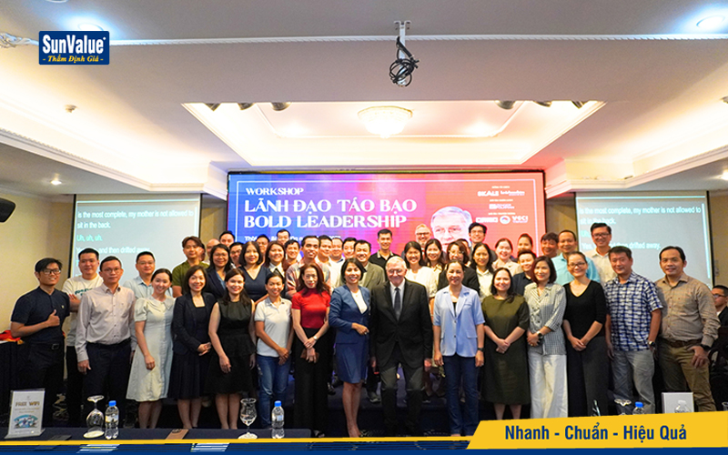 Tiến Sĩ Trương Thái Sơn - Chủ Tịch Tập đoàn Thẩm định giá  SunValue tham dự Workshop “Lãnh đạo táo bạo – Bold Leadership”