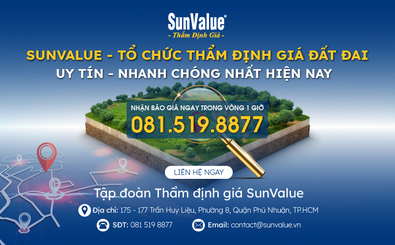 SunValue - Tổ chức thẩm định giá đất đai uy tín nhất hiện nay