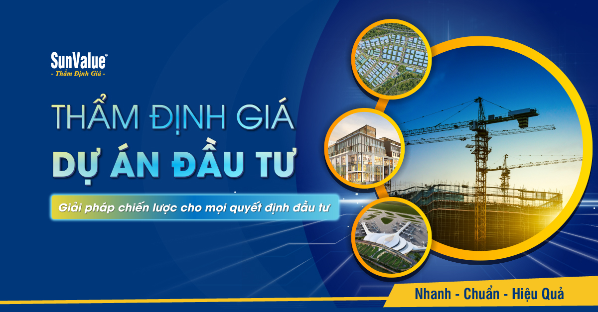 SunValue thẩm định giá dự án đầu tư