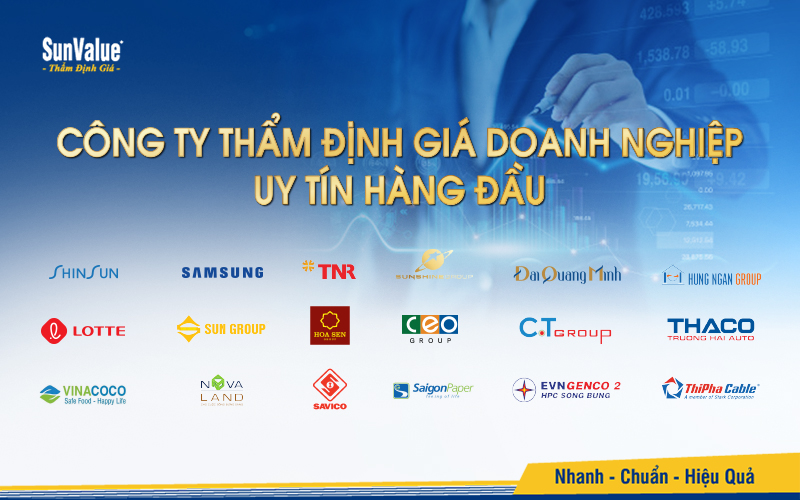 SunValue - Công ty thẩm định giá doanh nghiệp uy tín hàng đầu hiện nay
