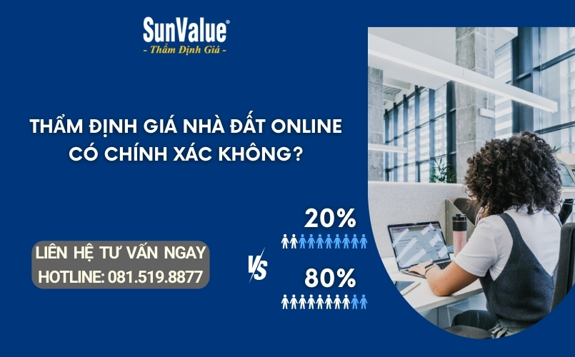 Thẩm định giá nhà đất online có chính xác không