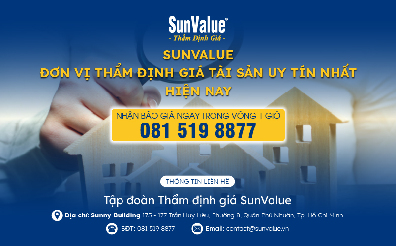 SunValue - đơn vị thẩm định giá tài sản uy tín nhất hiện nay