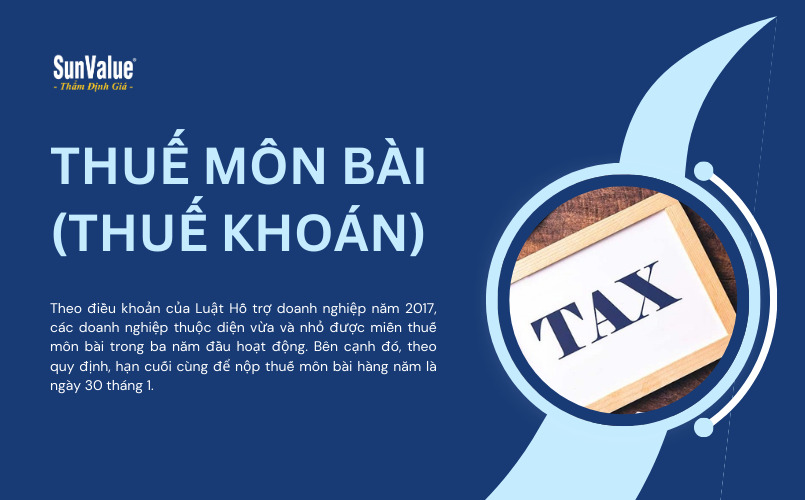 Thuế môn bài