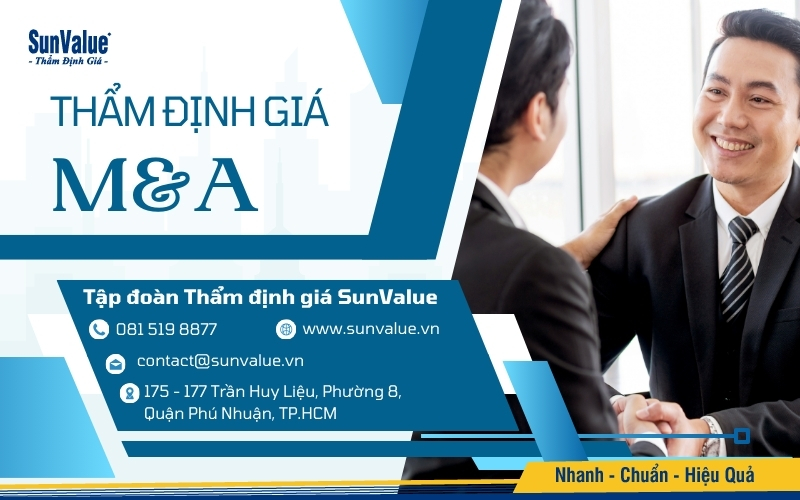 SunValue thẩm định giá M&A – Đối tác đáng tin cậy cho mọi thương vụ