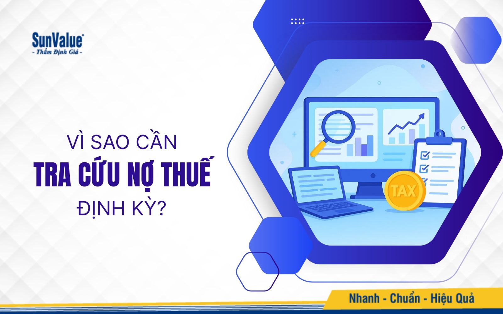Tra cứu nợ thuế là việc kiểm tra tình trạng các khoản thuế chưa thanh toán